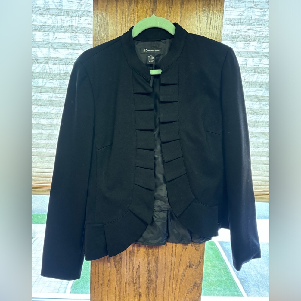 INC International Concepts Women's Ruffle Blazer Size
М..